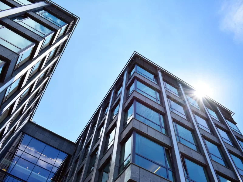 Modern office building